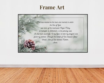 Samsung Frame Art - St. Andrew Novena Catholic Advent