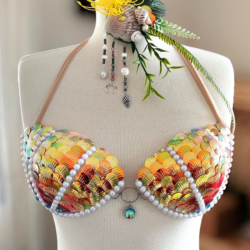 Mermaids Beaded Top main image 1