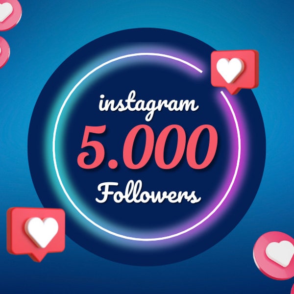 5K Instagram Followers, High Quality