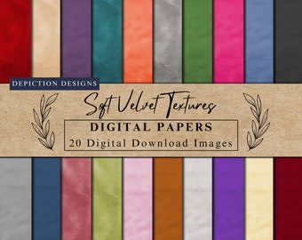 Weiche Samttexturen Digitales Papiergewebe Texturen Luxus druckbare Samtmuster Handwerk Papiere Herunterladbare Textiloberfläche Kommerzielle Nutzung