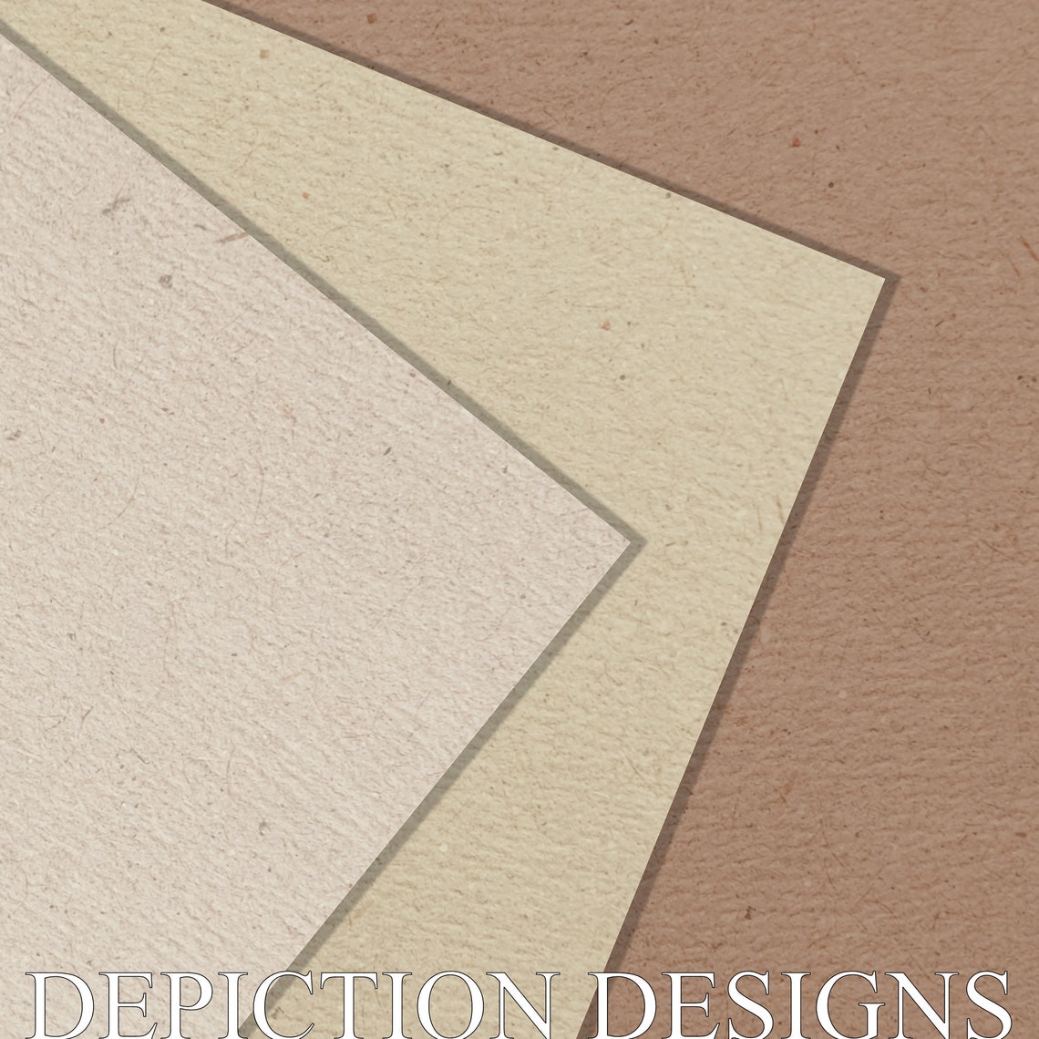 Beige Paper Textures Digital Papers Color Palette Set Soft Textured ...