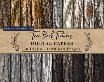 Tree Bark Textures Digital Papers wood grain texture white wood texture pattern wood backgrounds printable pattern download commercial use
