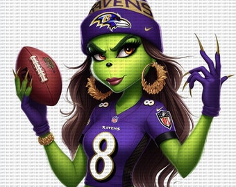 Balti Ravens grinch fan!!