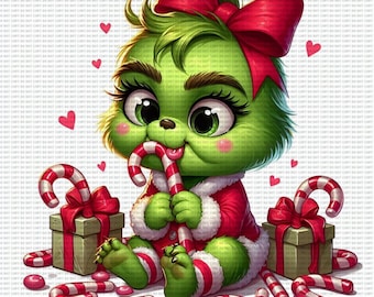 Grinchy loves candy!!!