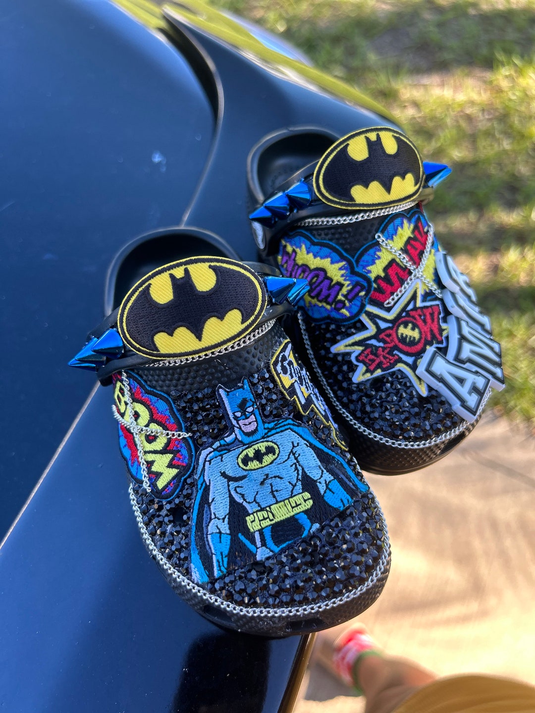 Batman Crocs Etsy