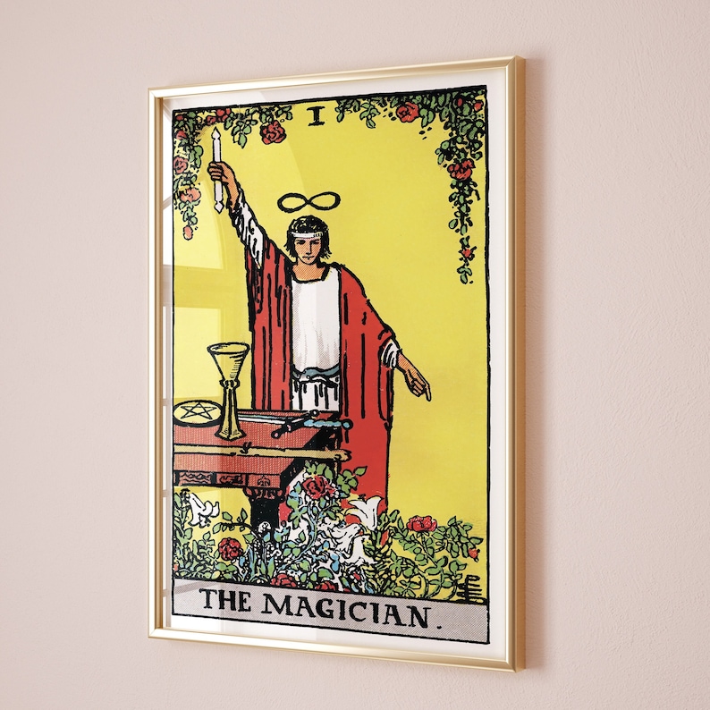 the-magician-tarot-card-printables-vintage-major-arcana-tarot-wall-art