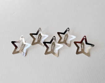 Y2K Star Shaped Hair Snaps