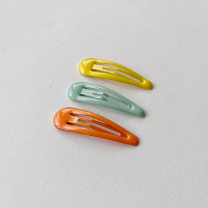 THREE-PACK Y2K Jelly Hair Clips