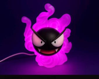 3d print ghastly lamp can change different colors