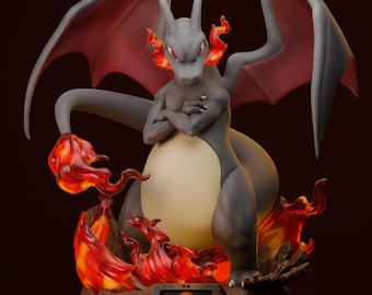 SKU B321 | ポケモン ミニフィギュア リザードン - Etsy 日本