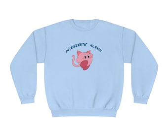 Kirby Sweatshirt, Kirby Sweater, Funny Shirt, Kirby Crewneck