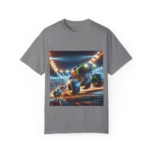 Monsters jam t shirtUnisex Garment-Dyed T-shirt image 2