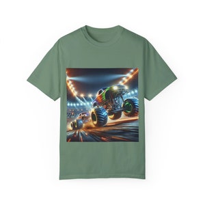 Monsters jam t shirtUnisex Garment-Dyed T-shirt image 4