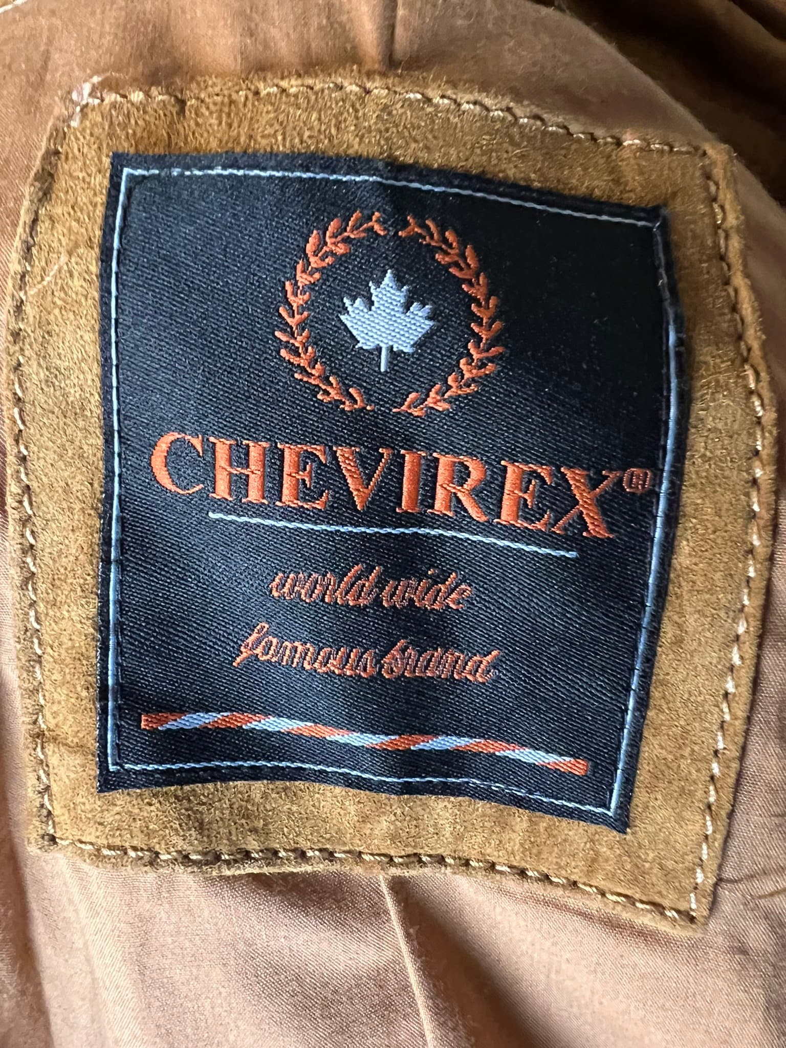 Chevirex leather jacket price hot sale