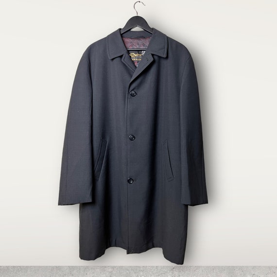 Vintage Varde Fabrikker Wool Longcoat, Norwegian Overcoat XL - Etsy