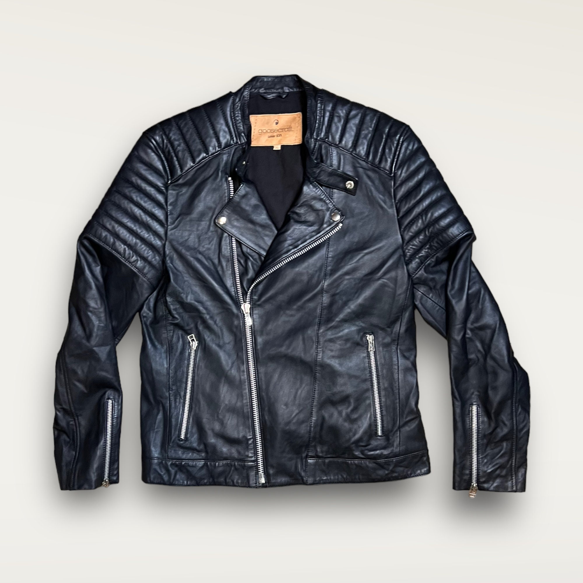 Goosecraft Biker 931 Leather Jacket Leather Jacket, Short Goosecraft Biker 931 Leather Jacket Leather Jacket, Short