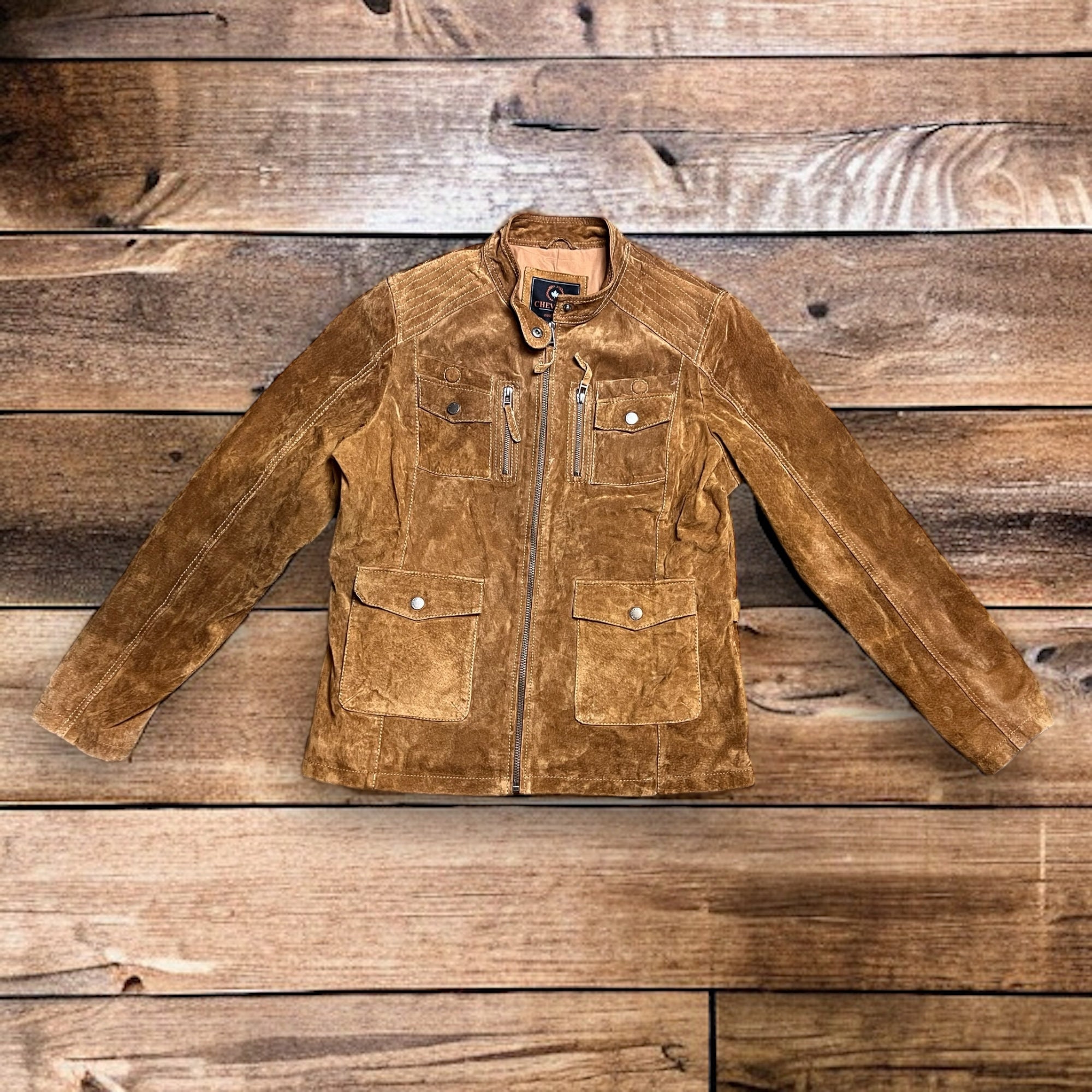 Chevirex leather jacket price hot sale