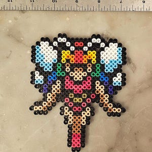 Legend of Zelda Fairy Inspired Pixel Art in Rainbow! Light or dark variations
