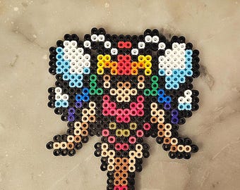 Legend of Zelda Fairy Inspired Pixel Art in Rainbow! Light or dark variations