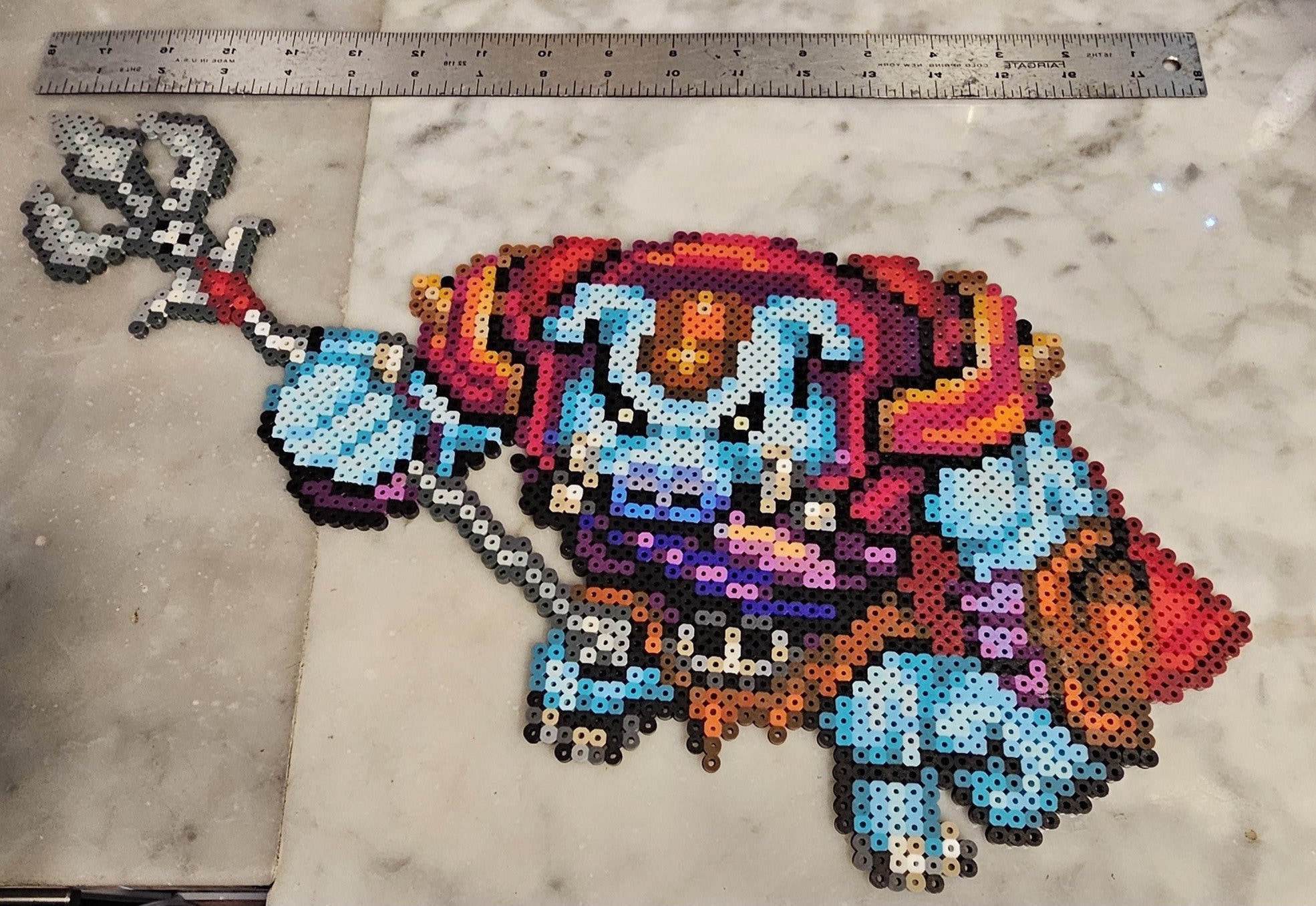 Legend of Zelda Ganon Inspired Pixel Art - Etsy