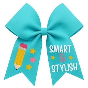 Personalized Back-to-School Hair Bow