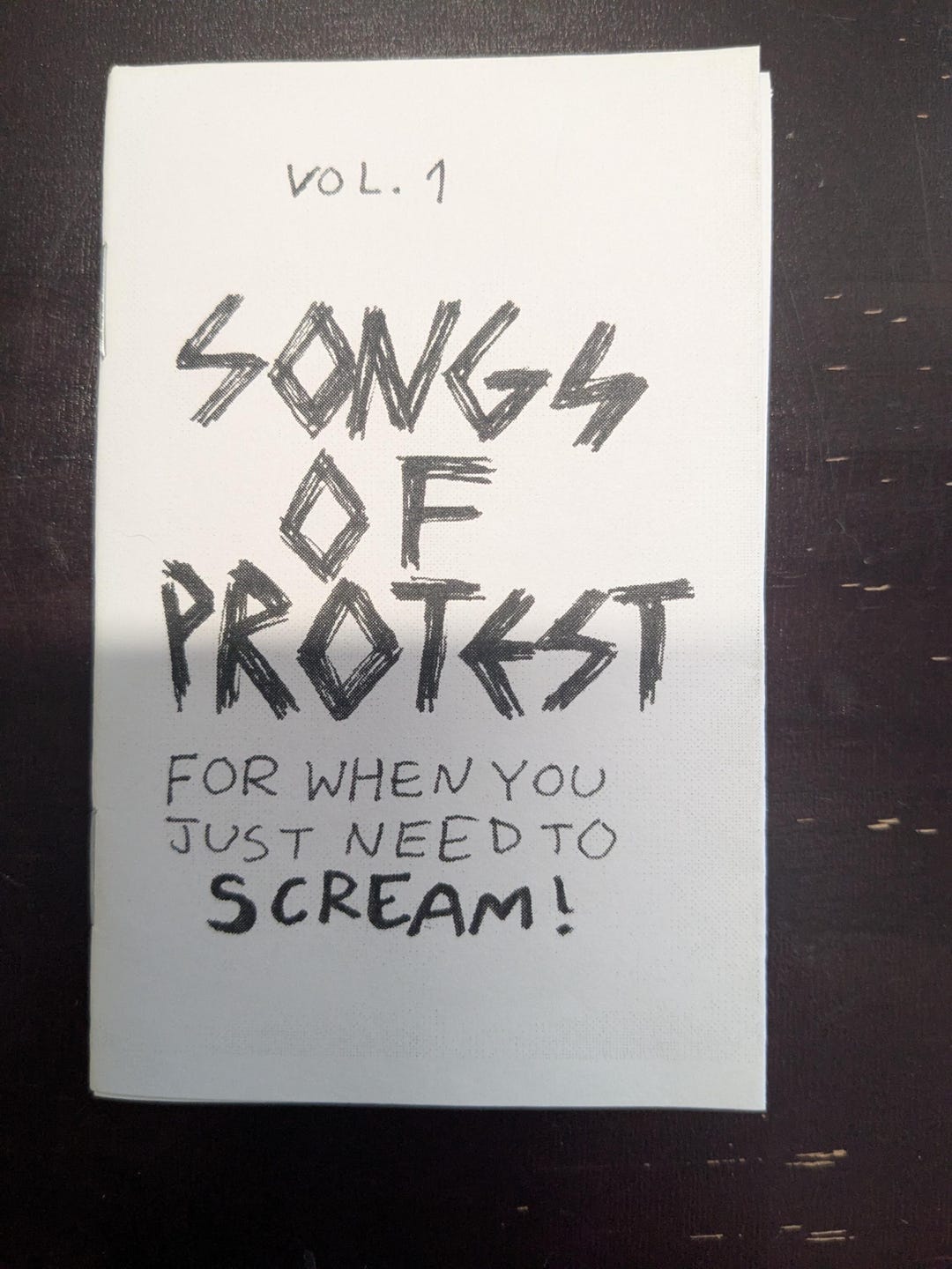 Songs of Protest Vol. 1 Zine | Leftist Punk Zine - Etsy