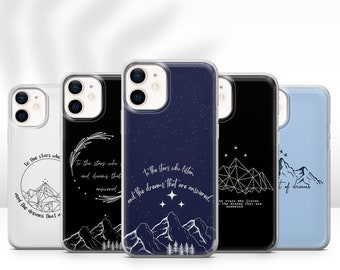 Coque de portable Acotar Acomaf pour la cour de nuit, adaptée pour iPhone 15 Pro Max, 14 Plus, 13, 12, 11, XR et Samsung S24, S23, A54, A53, Pixel 8, 7