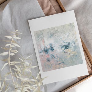 Karta okolicznościowa Fine Art • Pusta karta • Zestaw 4 sztuk • Karta z notatką • Podziękowanie • Urodziny • Święta • Zaproszenia • Na każdą okazję