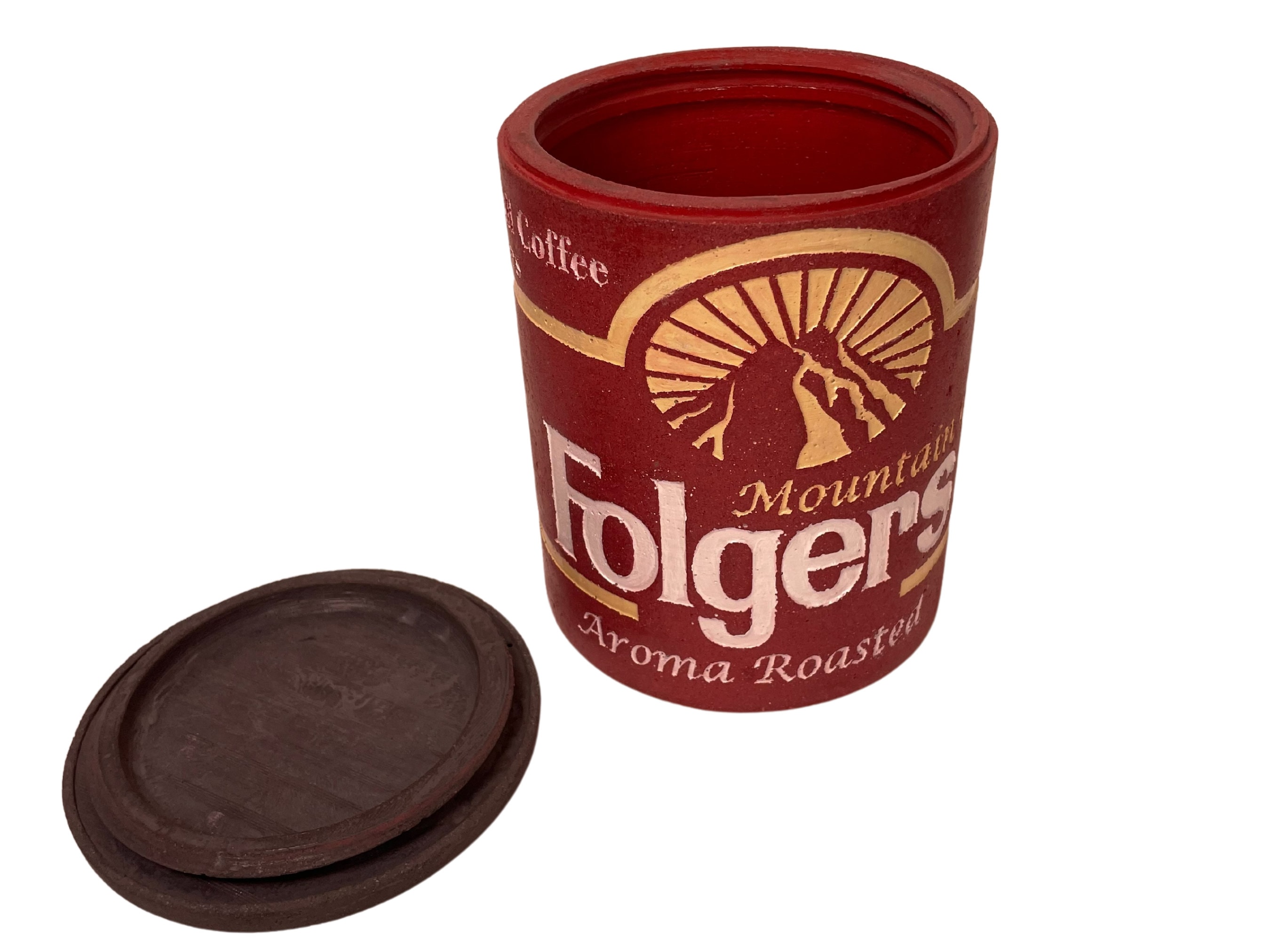 Coffee Can Urn Big Lebowski Dog Urn Urn Made for Big Dogs Etsy