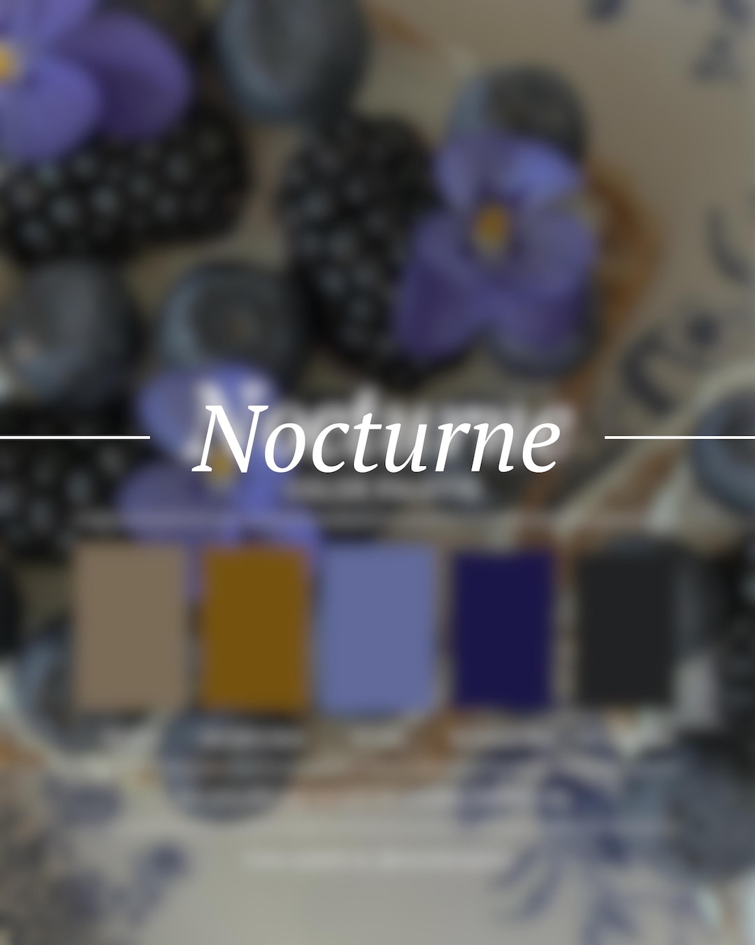 Nocturne Yarn Dye Guide – Original Color Palette Acid Dye Recipe - Etsy