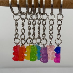 Gummy Bear Keychain | Keychains | Cute Keychains | Keychains Charms | Trendy Keychains | Girl Keychains | Gummy Bear Gift | Best Friend Gift