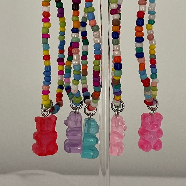 Gummy Bear Bracelet | Beaded Bracelet | 4 Kids Jewelry | Little Girls Jewelry | Girls Bracelets | Teenage Girl Jewelry | Cute Gummy Bear