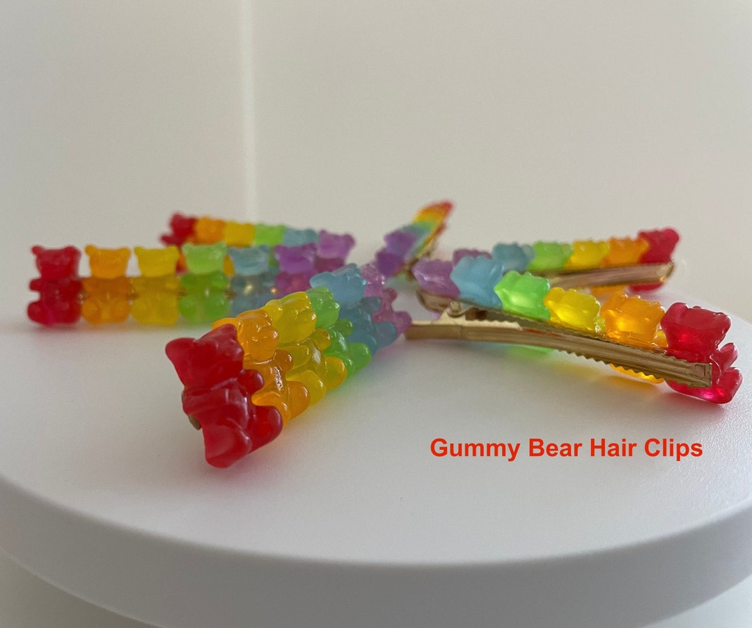 Gummy Bear Hair Clips | Hair Accessories | Cute Hair Accessories ...