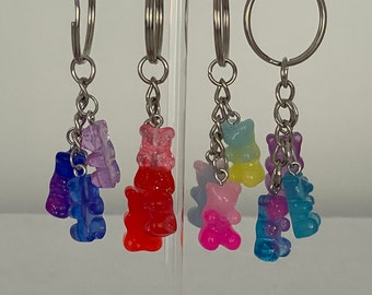 Keychains Gummy Bear | Gummy Bear Keychains | Keychains Charms | Cute Keychain | Girl Keychains | Kawaii Keychains | Keychains Gifts