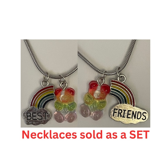 Collana con ciondolo amicizia per ragazze Bff a forma di cuore Best Friends Coppie Catena Regali per le donne acquista in modo economico - spedizione gratuita, recensioni reali con foto