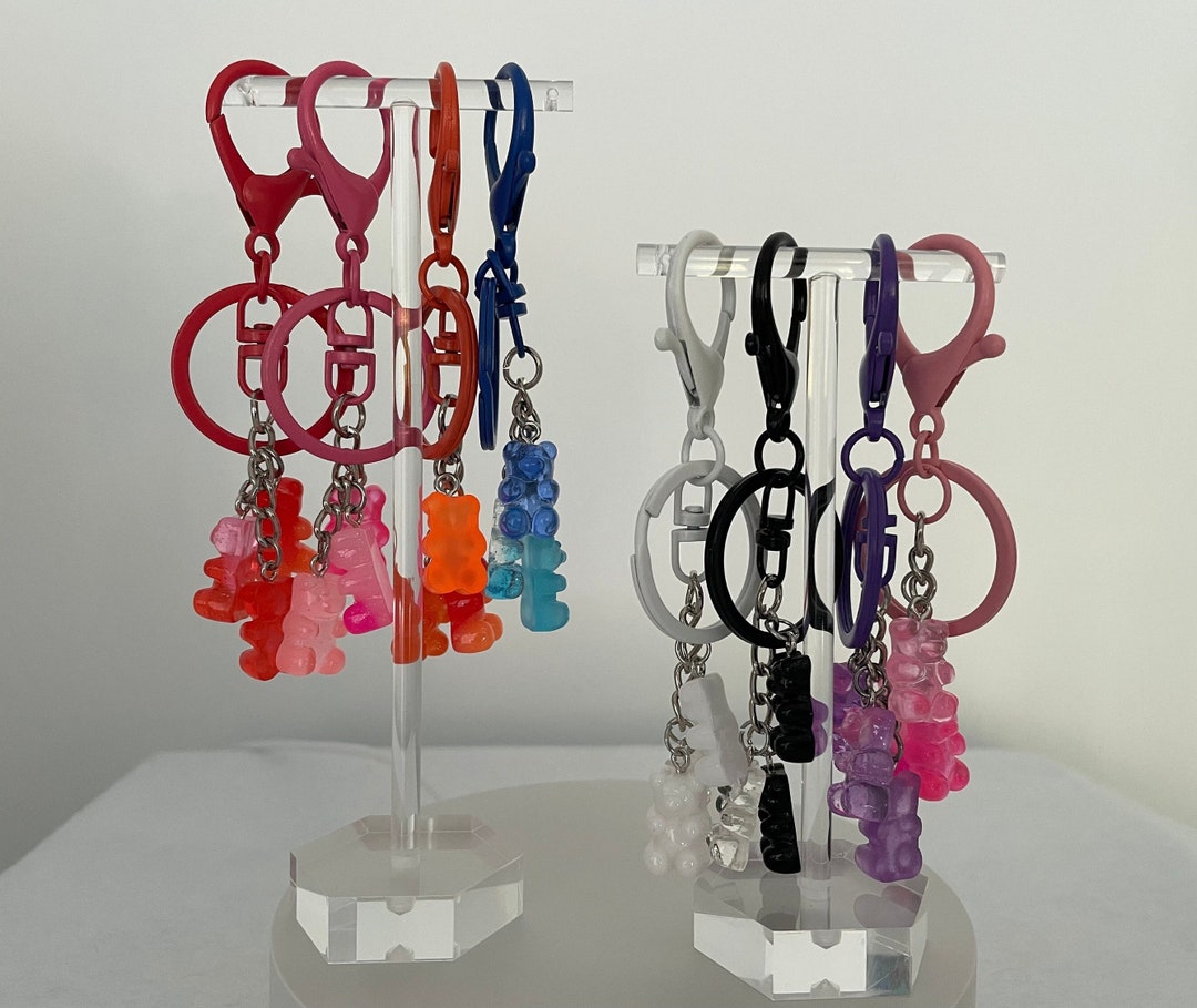Cute Keychains Gummy Bear Keychains Keychains Charms Clip Keychain