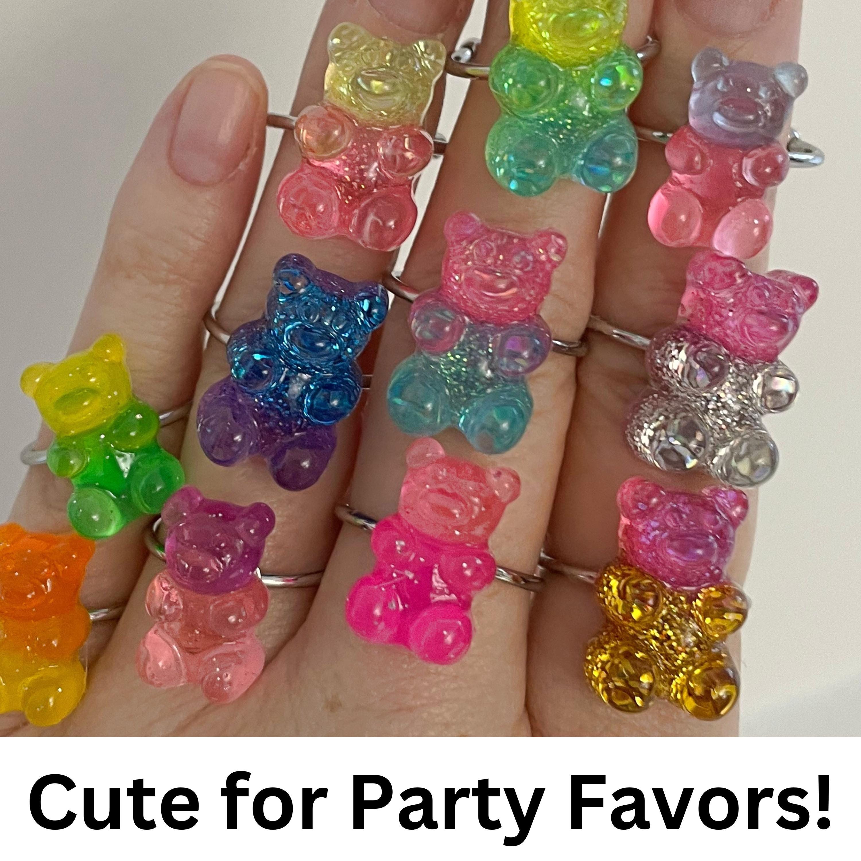 Gummy Bear Rings | Cute Girls Rings | Bear Rings | Teddy Bear Rings ...