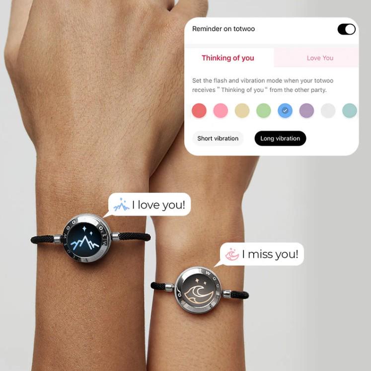 apple vibration einstellen Long Distance Couples Vibrating Bracelets
