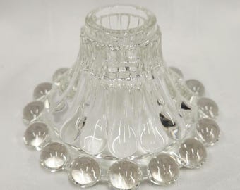 Anchor Hocking Berwick Boopie Candlestick Holder