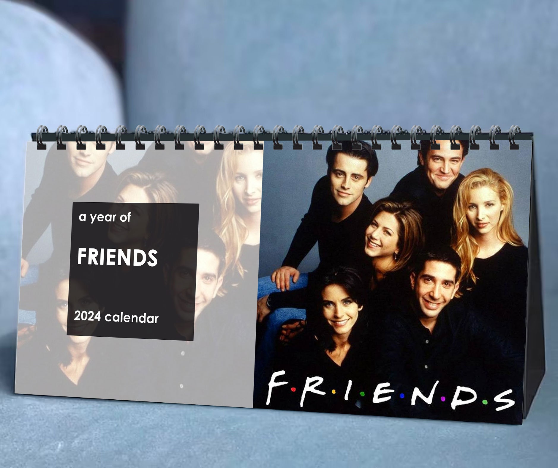Friends Desk Calendar 2024, Celebrity Calendar, Wall Calendar 2024