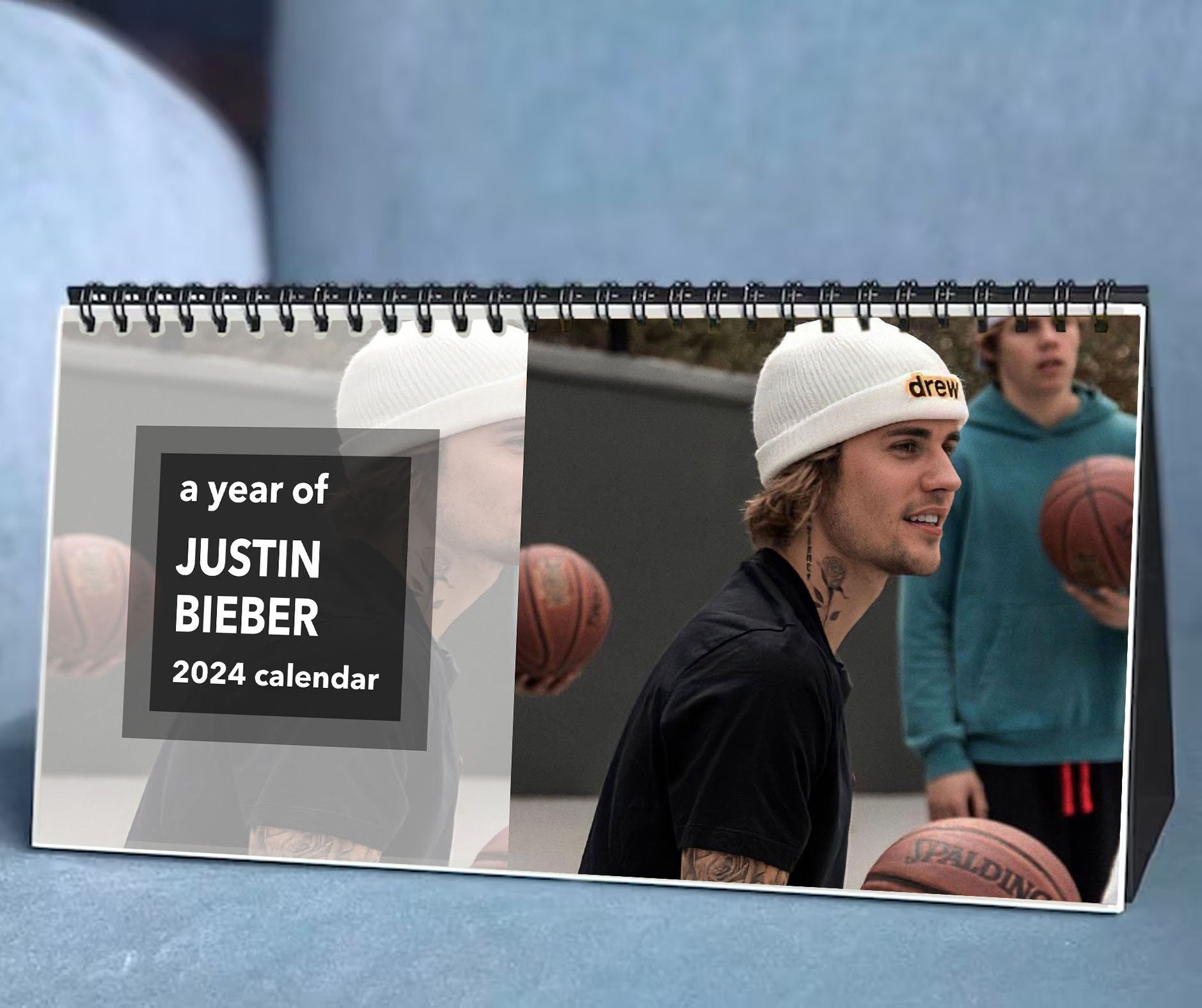 2024 Justin Bieber Calendar, 2024 Wall Calendar Calendar, 2024 JB Desk