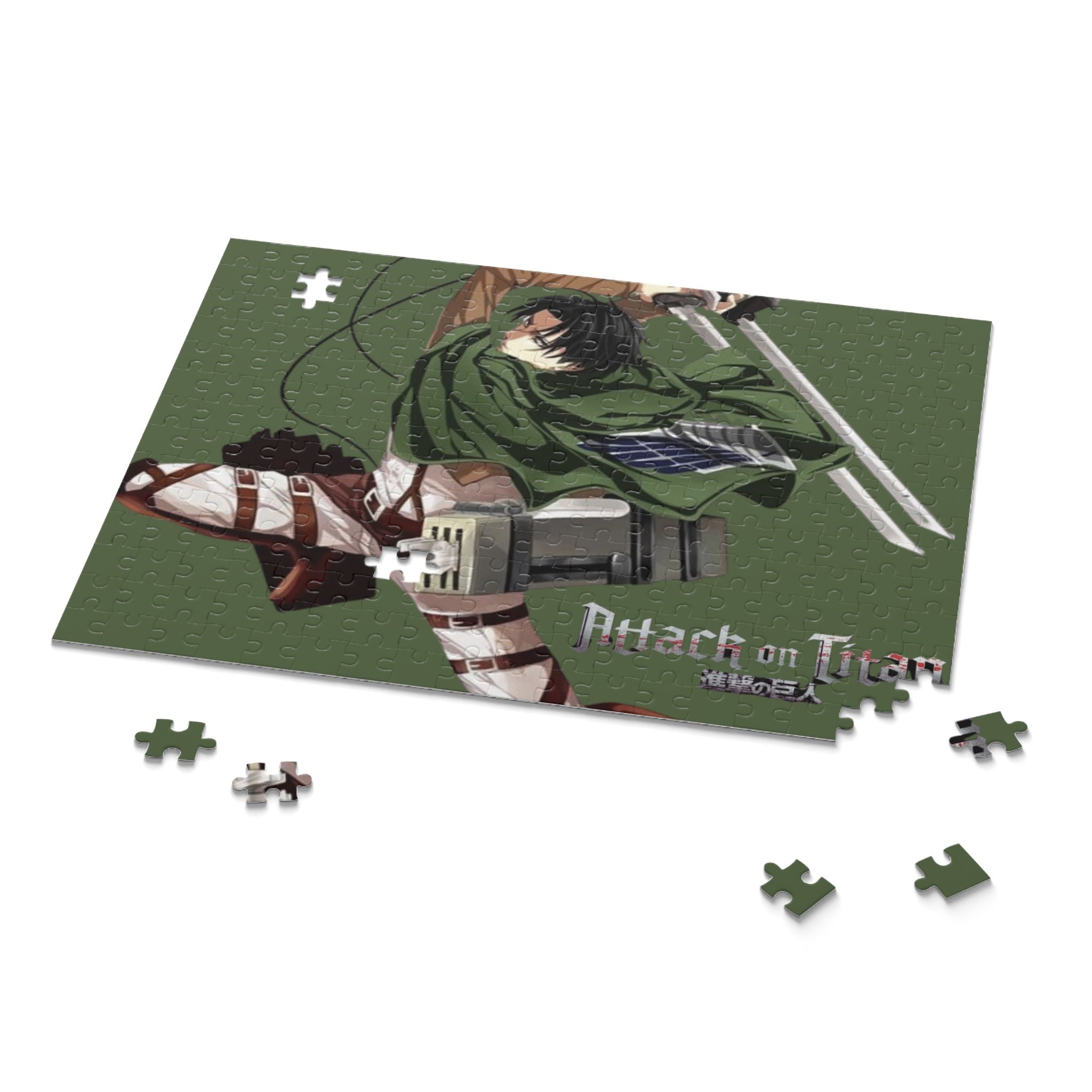 Attack on Titan Puzzle 120 252 500piece Etsy