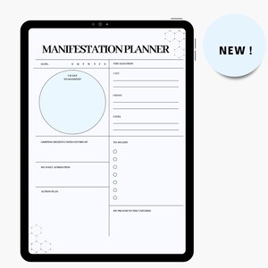 MANIFEST YOUR DREAM, Manifestation Success Plan, Manifest Vision Journal, Manifestation Goal, Manifest Your Intention,