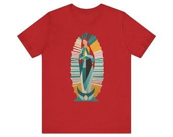 Mary Magdalene Black Unisex T-shirt | Art Nouveau Sacred Feminine