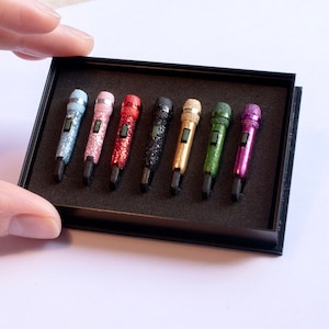 BTS Miniature Microphone Set of 7 - Etsy