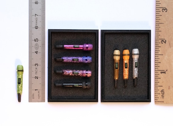 BTS Miniature Microphone Sets - Individual Members - Etsy