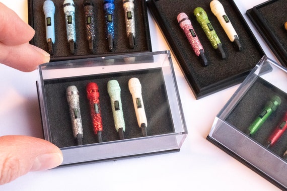 BTS Miniature Microphone Sets - Individual Members - Etsy