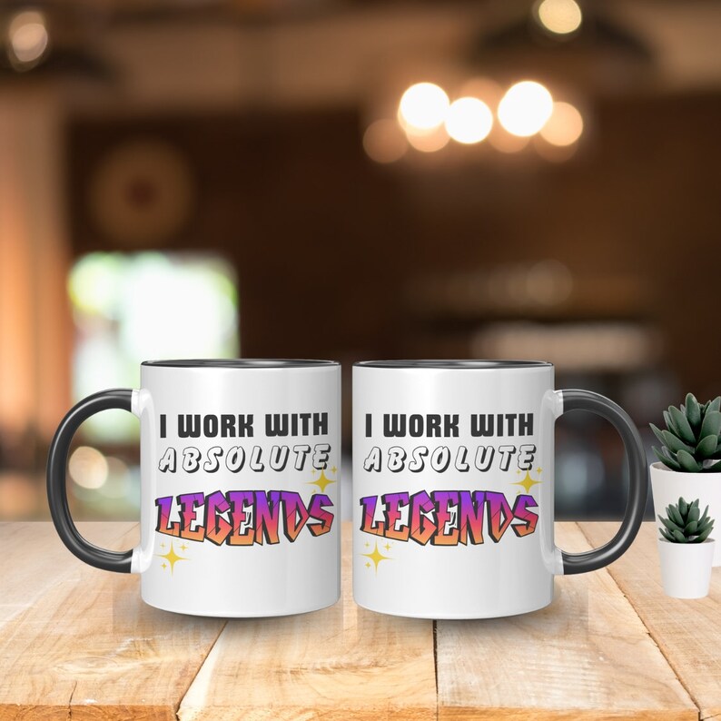 Gifts for Coworker I Work With Absolute Legends Mugs as Gifts Work