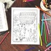 Genesis 5, 6 and 7 Bible Story Coloring Pages Printable: Adam's ...