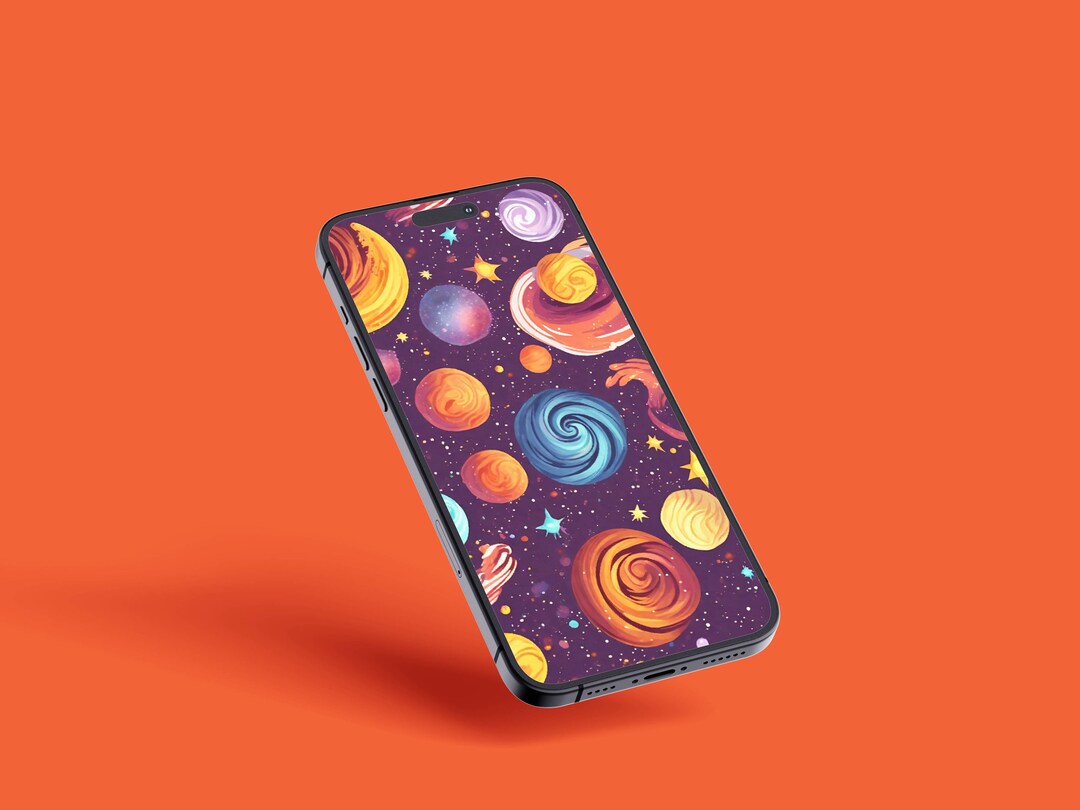 Galaxy Phone Wallpaper Digital Download Pack of Three Outer Space